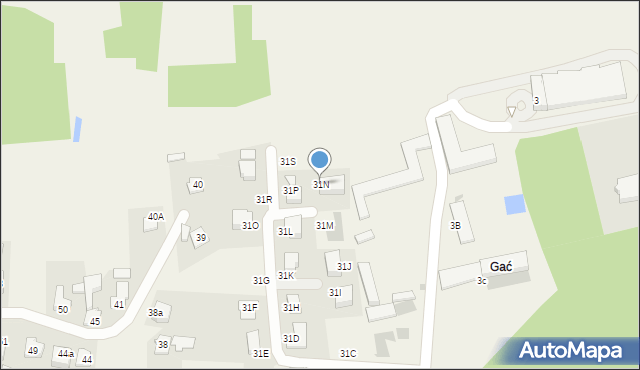Rudna Wielka, Rudna Wielka, 31N, mapa Rudna Wielka