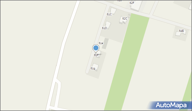 Rudna Wielka, Rudna Wielka, 61F, mapa Rudna Wielka