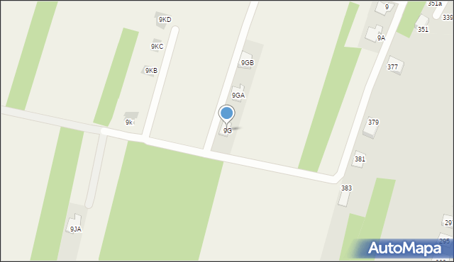 Rudna Wielka, Rudna Wielka, 9G, mapa Rudna Wielka