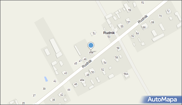 Rudnik, Rudnik, 49a, mapa Rudnik