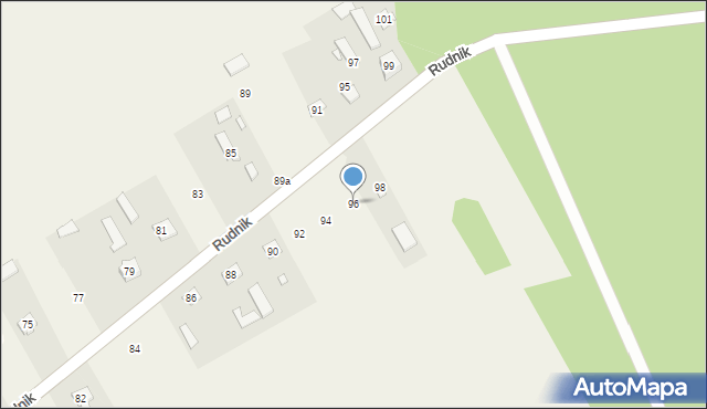 Rudnik, Rudnik, 96, mapa Rudnik