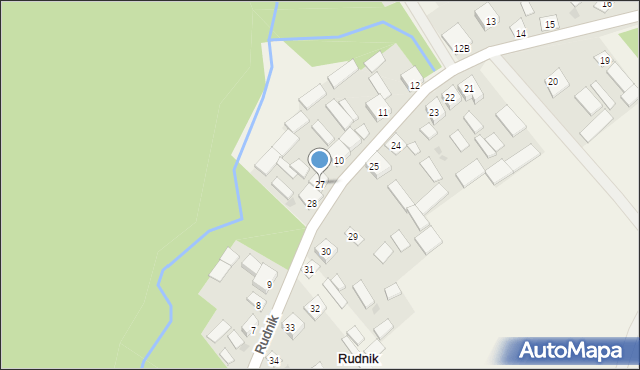 Rudnik, Rudnik, 27, mapa Rudnik