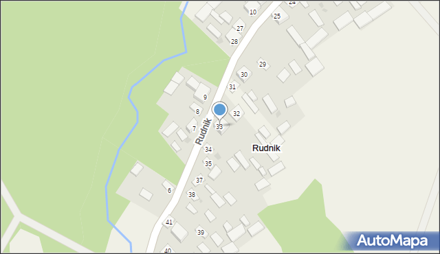 Rudnik, Rudnik, 33, mapa Rudnik