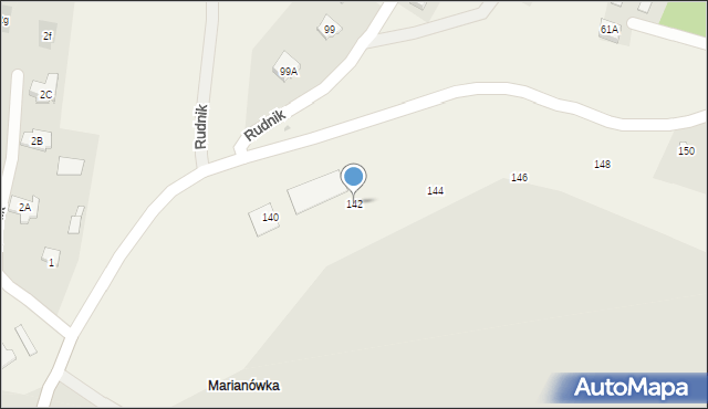 Rudnik, Rudnik, 142, mapa Rudnik