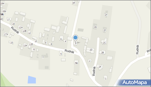 Rudnik, Rudnik, 3, mapa Rudnik