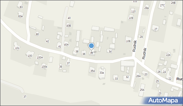 Rudnik, Rudnik, 35, mapa Rudnik
