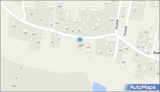 Rudnik, Rudnik, 35A, mapa Rudnik
