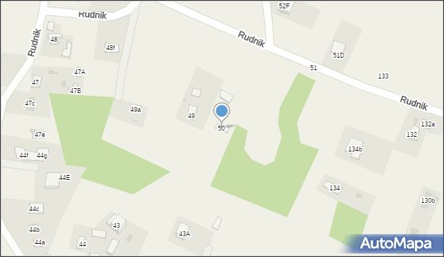 Rudnik, Rudnik, 50, mapa Rudnik