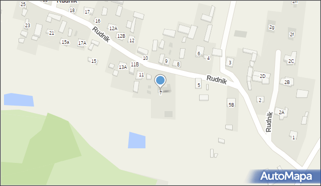 Rudnik, Rudnik, 7, mapa Rudnik