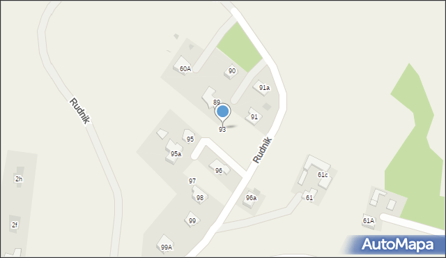 Rudnik, Rudnik, 93, mapa Rudnik
