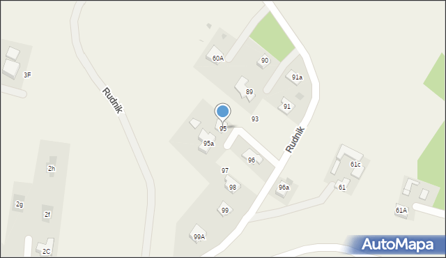 Rudnik, Rudnik, 95, mapa Rudnik