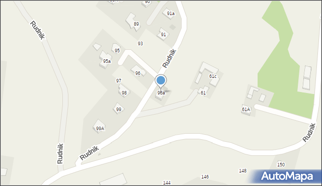 Rudnik, Rudnik, 96a, mapa Rudnik