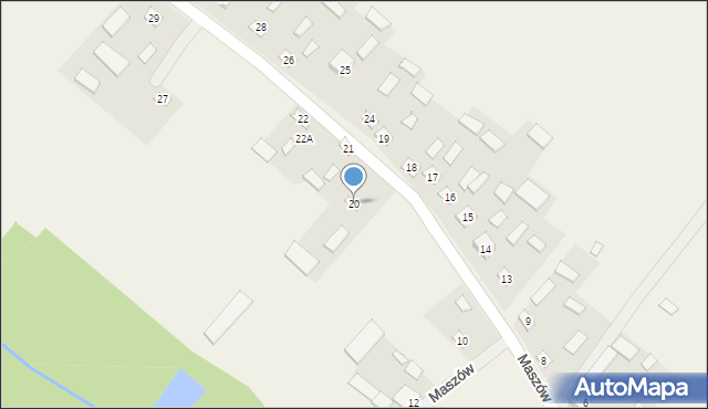 Rudnik, Rudnik, 20, mapa Rudnik