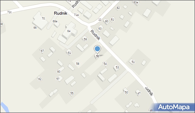 Rudnik, Rudnik, 56, mapa Rudnik