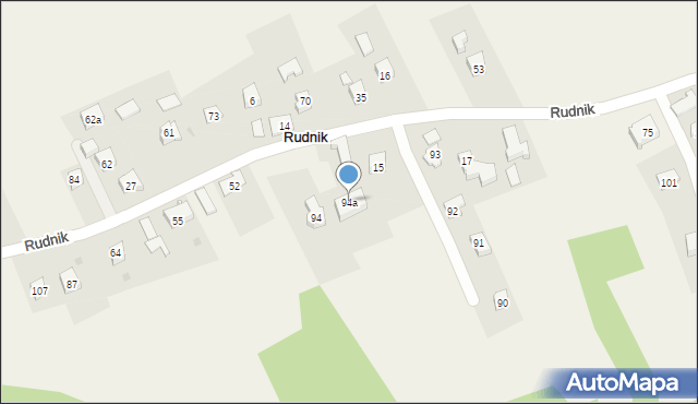 Rudnik, Rudnik, 94a, mapa Rudnik