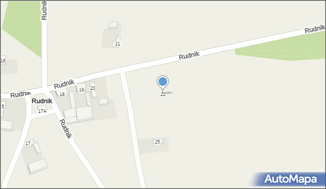 Rudnik, Rudnik, 22, mapa Rudnik