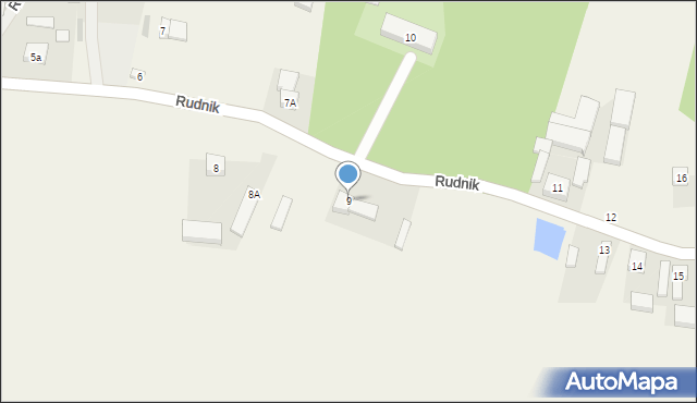 Rudnik, Rudnik, 9, mapa Rudnik