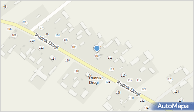 Rudnik Drugi, Rudnik Drugi, 109, mapa Rudnik Drugi