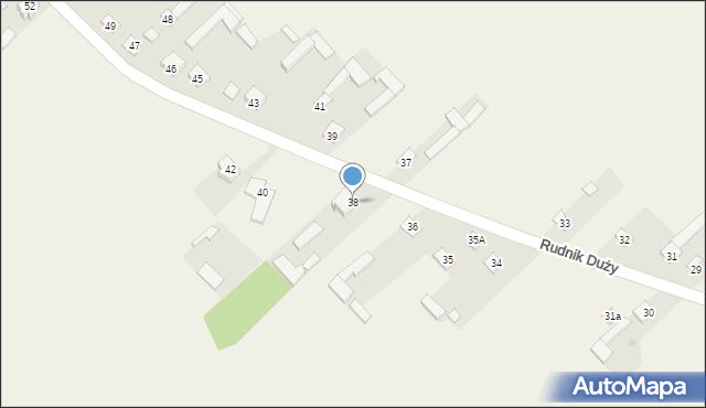 Rudnik Duży, Rudnik Duży, 38, mapa Rudnik Duży