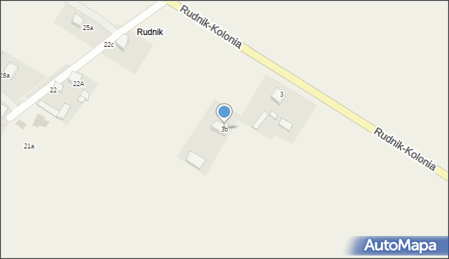 Rudnik-Kolonia, Rudnik-Kolonia, 3b, mapa Rudnik-Kolonia