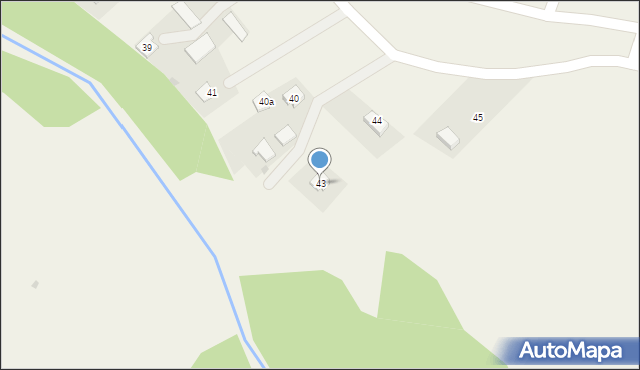 Rudniki, Rudniki, 43, mapa Rudniki