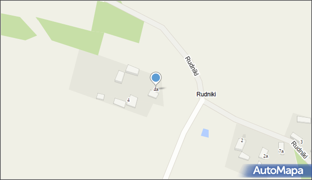 Rudniki, Rudniki, 4a, mapa Rudniki