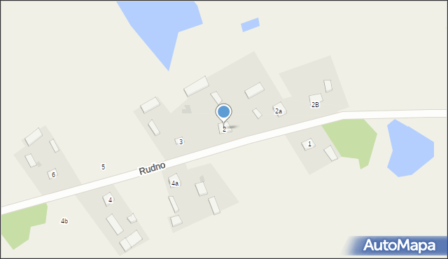 Rudno, Rudno, 2, mapa Rudno