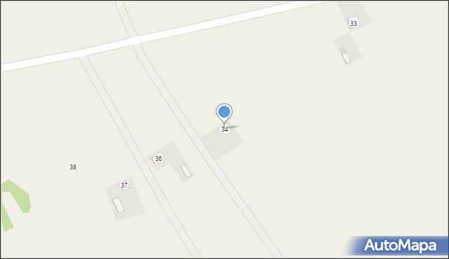 Rudno, Rudno, 34, mapa Rudno