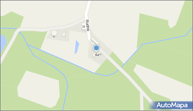 Rudno, Rudno, 39a, mapa Rudno