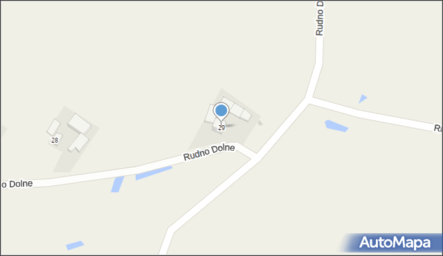 Rudno Dolne, Rudno Dolne, 29, mapa Rudno Dolne