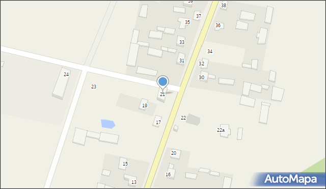 Rudno Drugie, Rudno Drugie, 21, mapa Rudno Drugie