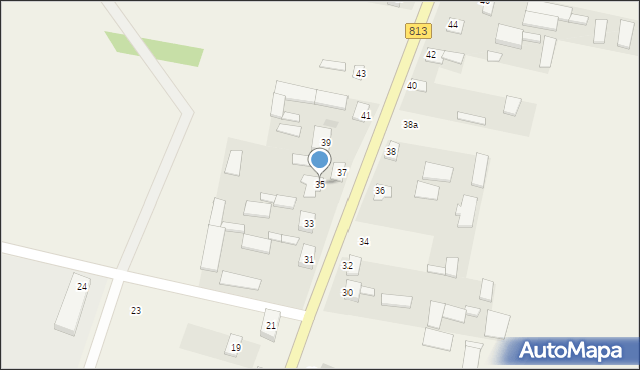 Rudno Drugie, Rudno Drugie, 35, mapa Rudno Drugie