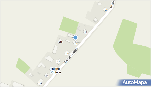 Rudno Kmiece, Rudno Kmiece, 16, mapa Rudno Kmiece