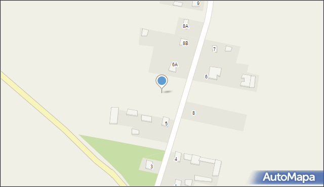 Rudno Trzecie, Rudno Trzecie, 5a, mapa Rudno Trzecie