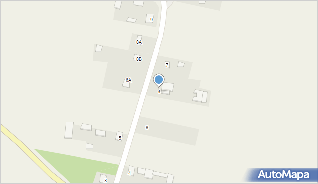 Rudno Trzecie, Rudno Trzecie, 6, mapa Rudno Trzecie