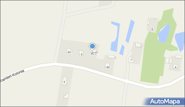Rudolfin, Rudolfin, 6C, mapa Rudolfin