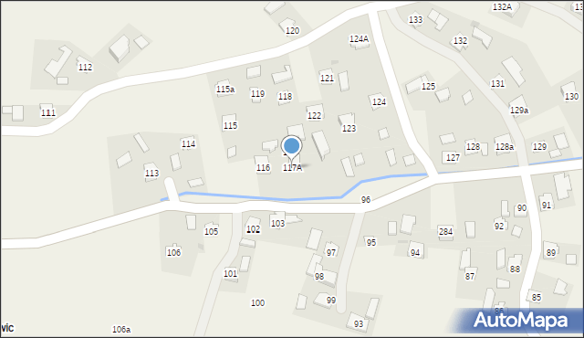 Rudołowice, Rudołowice, 117A, mapa Rudołowice