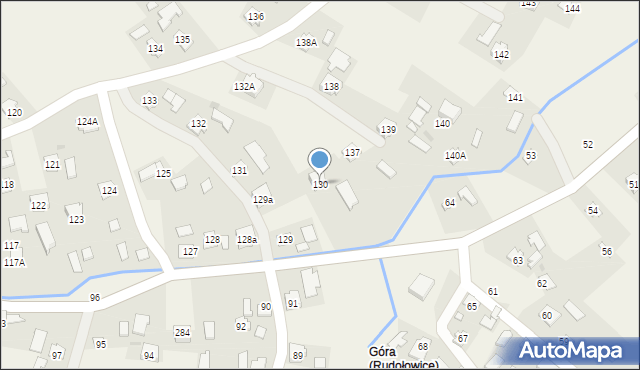 Rudołowice, Rudołowice, 130, mapa Rudołowice