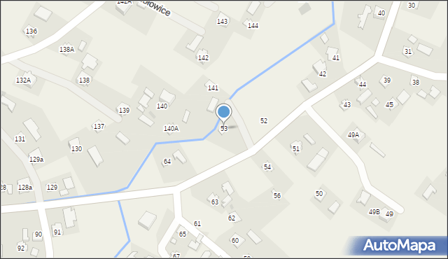 Rudołowice, Rudołowice, 53, mapa Rudołowice