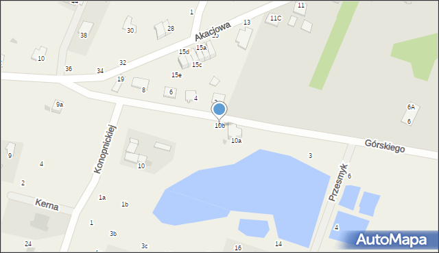 Rudunki, Rudunki, 10b, mapa Rudunki