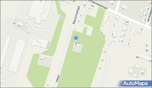 Rudunki, Rudunki, 32, mapa Rudunki