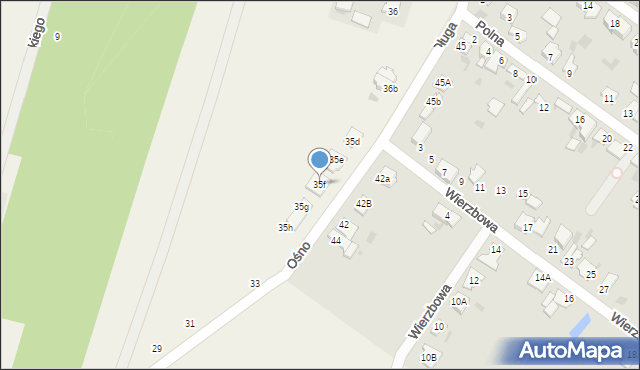 Rudunki, Rudunki, 35f, mapa Rudunki