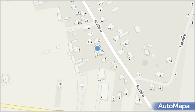 Rudy, Rudy, 8, mapa Rudy