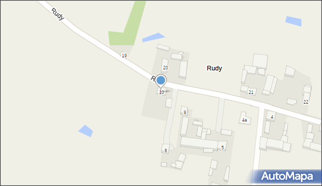 Rudy, Rudy, 10, mapa Rudy