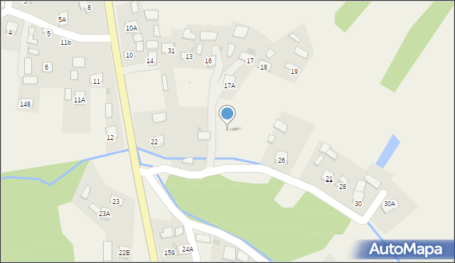 Rudy-Rysie, Rudy-Rysie, 17b, mapa Rudy-Rysie