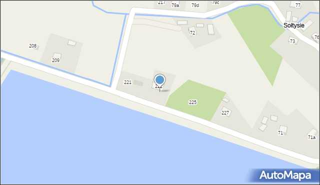 Rudy-Rysie, Rudy-Rysie, 223, mapa Rudy-Rysie
