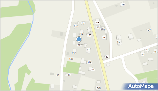 Rudy-Rysie, Rudy-Rysie, 59, mapa Rudy-Rysie