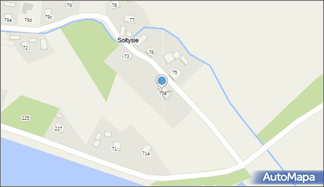 Rudy-Rysie, Rudy-Rysie, 73a, mapa Rudy-Rysie