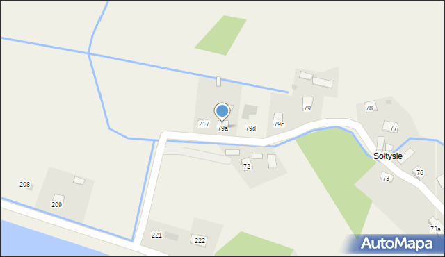 Rudy-Rysie, Rudy-Rysie, 79a, mapa Rudy-Rysie