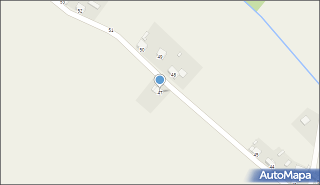 Rudzica, Rudzica, 47, mapa Rudzica